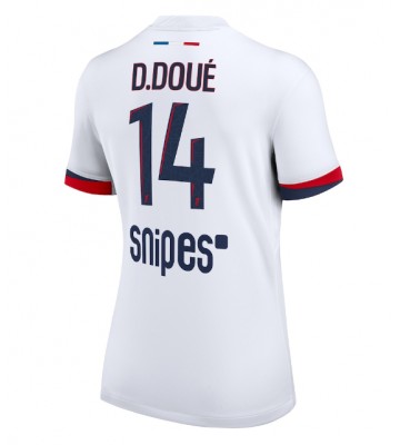 Paris Saint-Germain Desire Doue #14 Udebanetrøje Dame 2025-26 Kortærmet